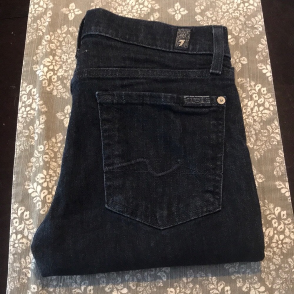 [7FAM] Mid Rise Roxanne Skinny Size 27 Jeans - Picture 2 of 10